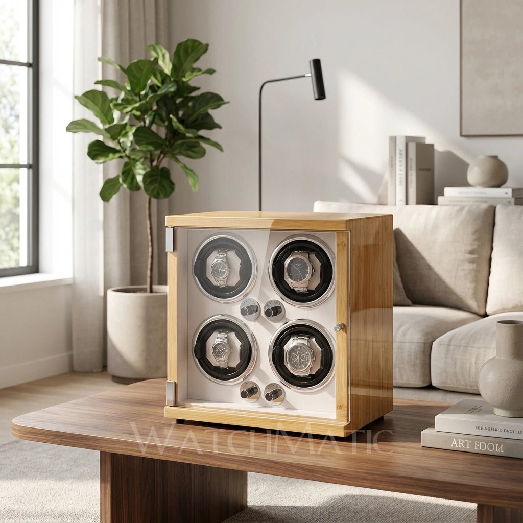 WatchMatic Bruno Quad Watch Winder 14:203008834IB 36G-04 - WatchMatic