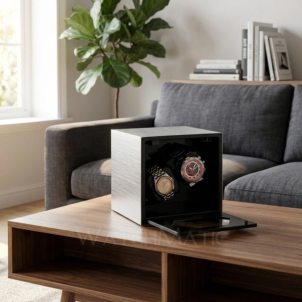 WATCHMATIC Tera Double Watch Winder 14:350853JA1521ALS - WatchMatic