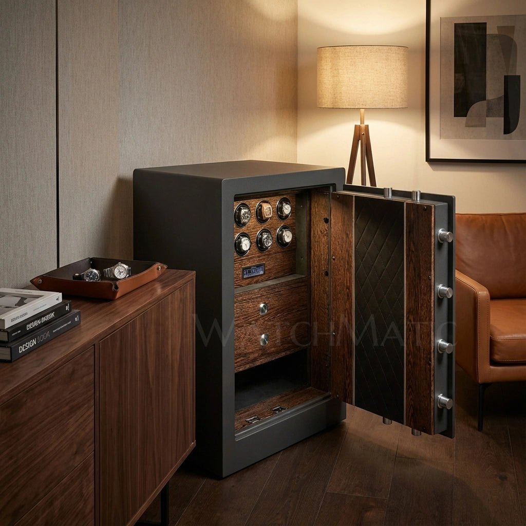 WatchMatic Titan Vault Series – Watch Winder Safe Box - WatchMatic