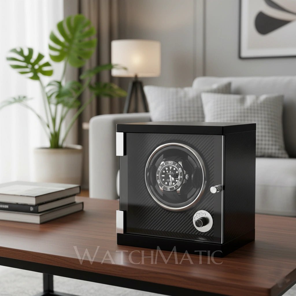 WatchMatic Bruno Single Watch Winder 14:193IB 36A-01 - WatchMatic