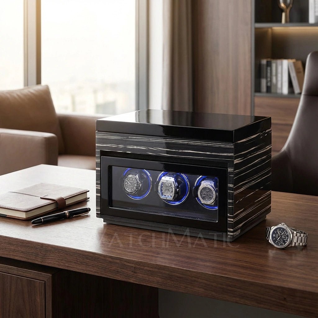 WATCHMATIC Garde Triple Watch Winder 14:173R13611 - WatchMatic