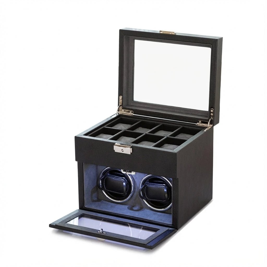 WATCHMATIC Strix Trunk Double Watch Winder 14:193148BG - WatchMatic